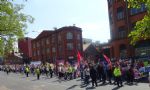 Stand Up To Racism anti-FLA march Manchester